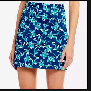 Draper James Floral A Line Skirt in Graceland Blue - Size 8